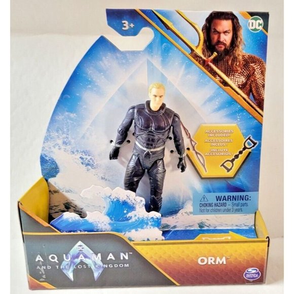 Hero/Villain‎ - 4pc DC Aquaman and The Lost Kingdom First 1st Edition 4" Figure - Picture 4 of 10
